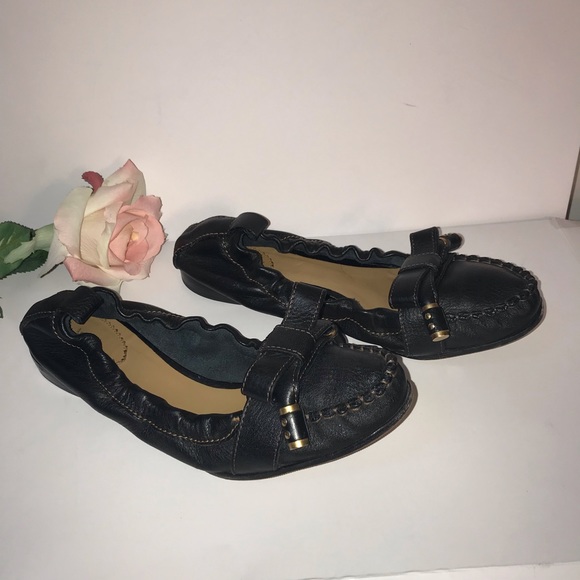 Chloe Leather Flat Loafer, size 8.5 - Picture 2 of 8